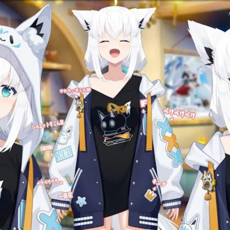 白上フブキ パーカー · narikiri