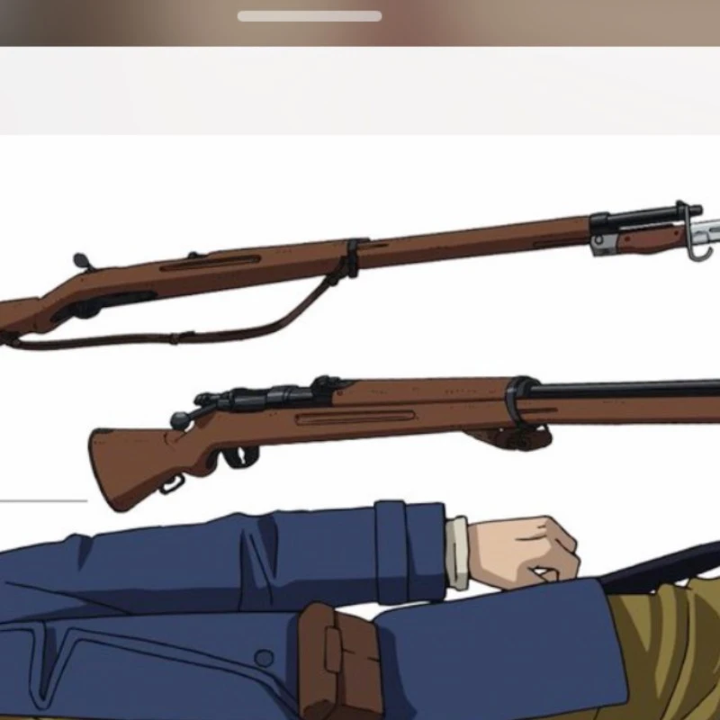 ゴールデンカムイ 杉元佐一 三十年式歩兵銃 · narikiri
