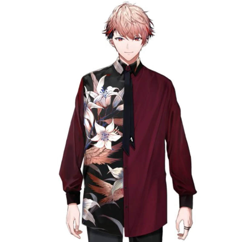 にじさんじ セラフ・ダズルガーデン シャツ ネクタイ · narikiri